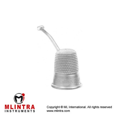 Schepens Scleral Depressor Medium Thimble Stainless Steel, Tipe Width 7 mm Schepens Scleral Depressor Medium Thimble Stainless Steel, Tipe Width 7 mm